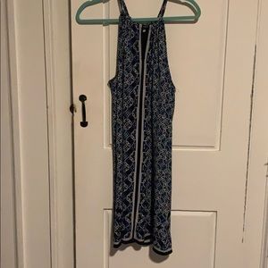 Blue sun dress